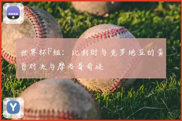 世界杯F组：比利时与克罗地亚的黄昏对决与摩洛哥奇迹