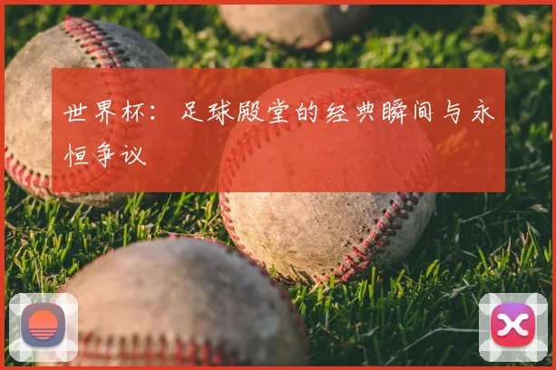 世界杯：足球殿堂的经典瞬间与永恒争议