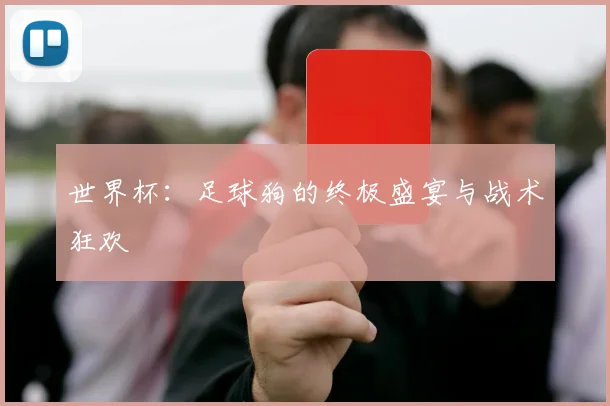 世界杯：足球狗的终极盛宴与战术狂欢